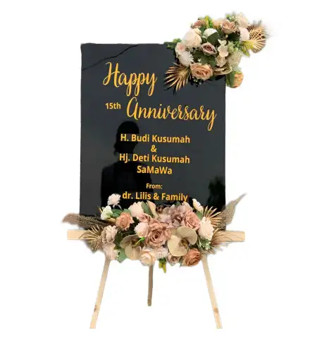 Papan Bunga Akrilik Janti Slahung